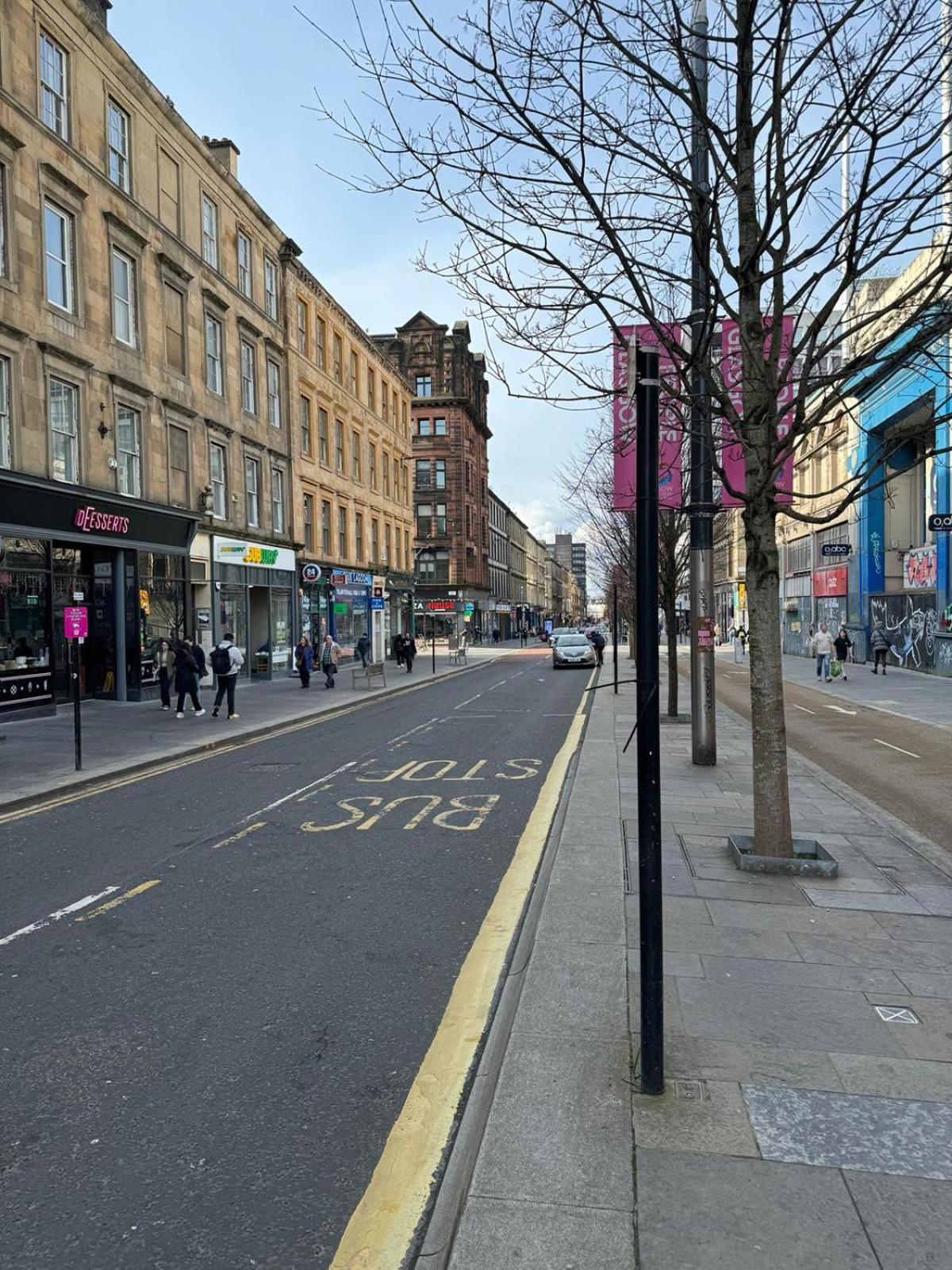 Sauchiehall Street Apartment กลาสโกว์ ภายนอก รูปภาพ